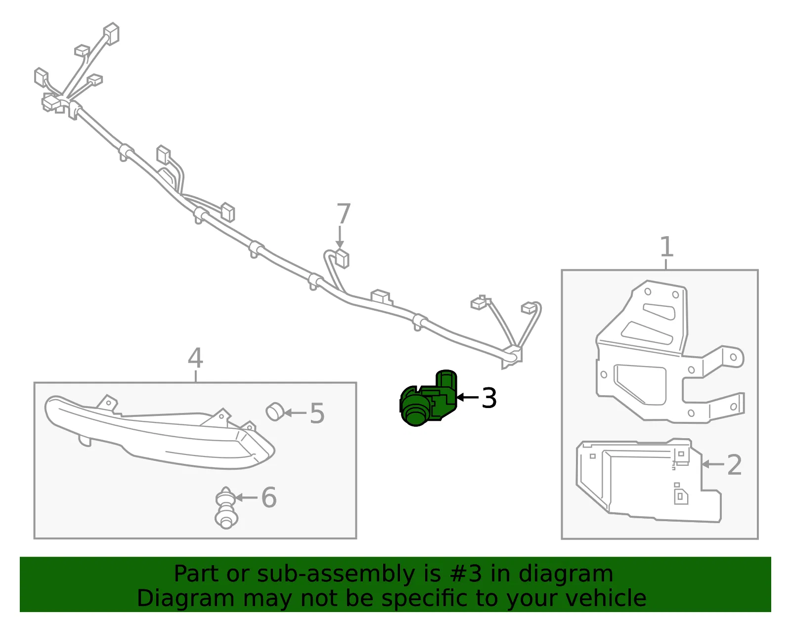 Park Sensor - Kia (99310 S9200) - view 3